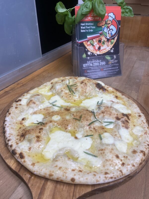 Garlic Bread & Cheese Pizza - Image 2