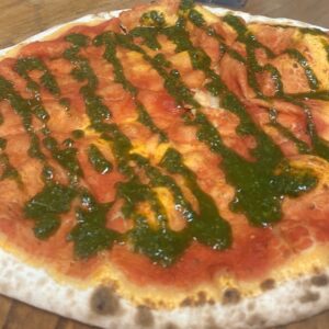Pesto Bread Pizza